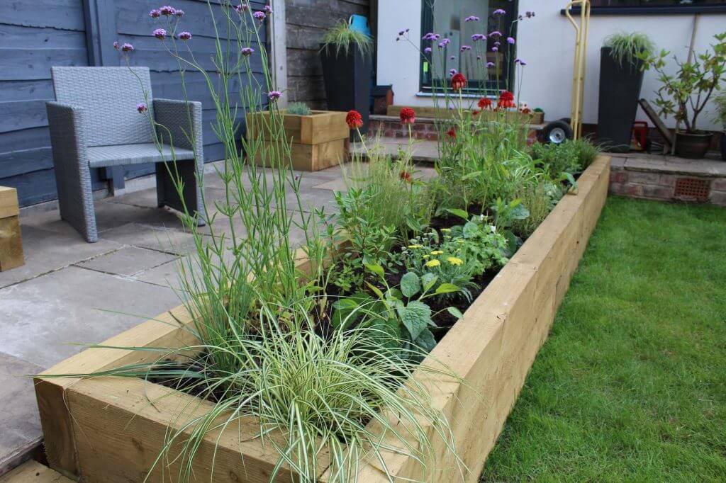 Lee Burkhills raised bed design